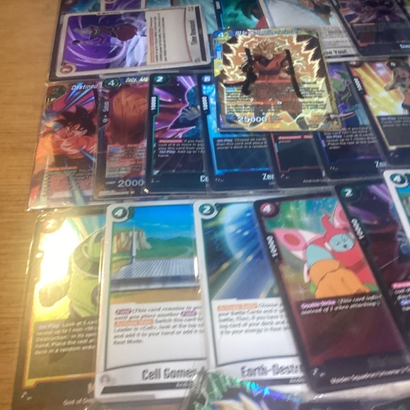 78 Dragon Ball foil card lot of 78 foil cards - Picture 4 of 16